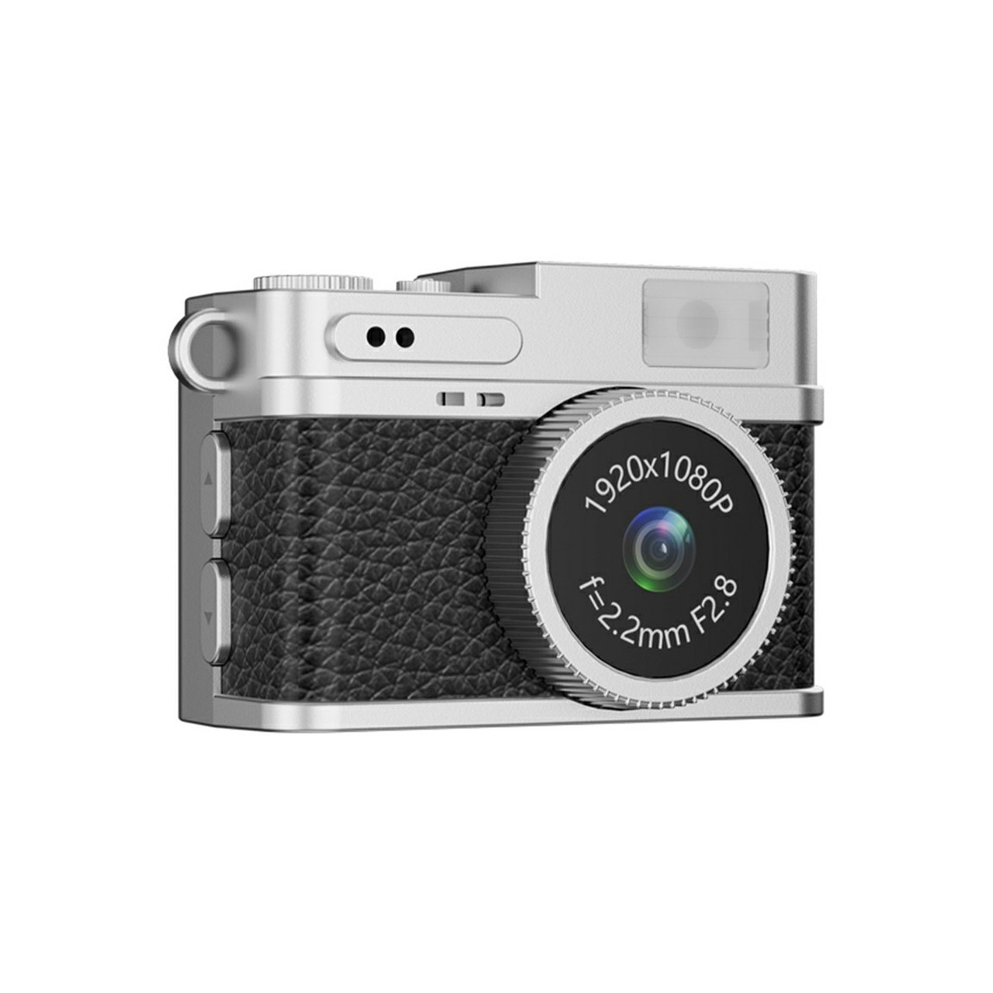 Bærbart minikamera 0,96" IPS-skjerm 1080p HD-videoopptaker Halskjede Retrokamera