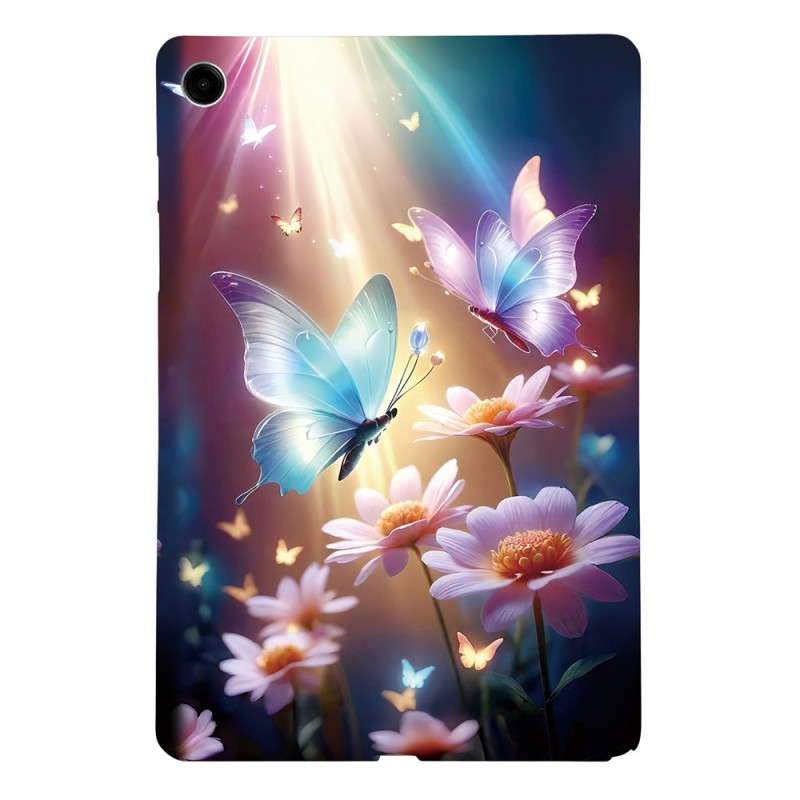 Samsung Galaxy Tab A11+ Suojakotelo Kuviopainatus Ohut TPU Tablettisuojus Butterfly