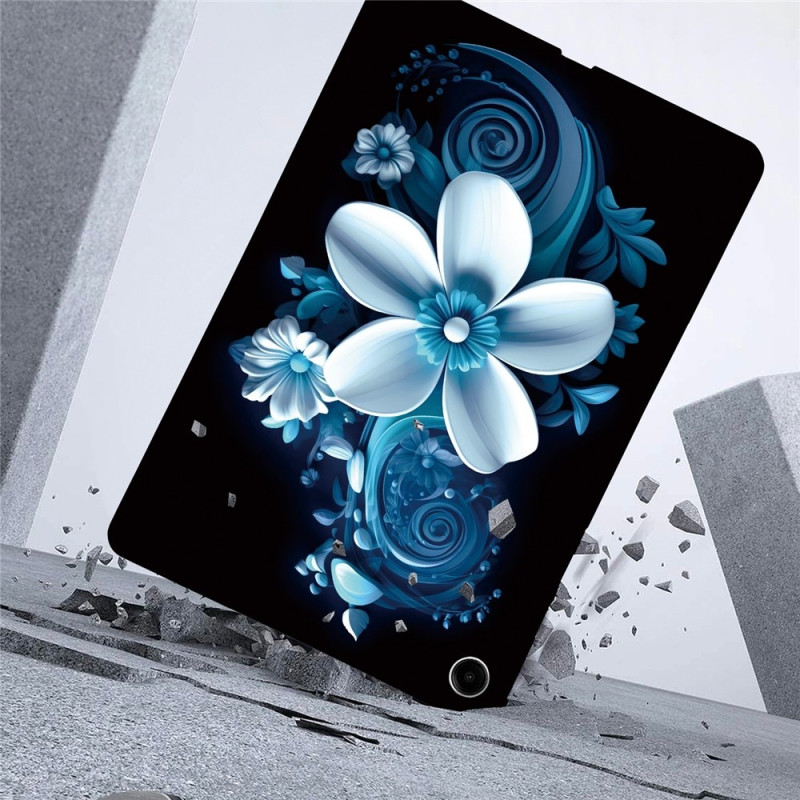 Til Samsung Galaxy Tab A11+ Etui Mønstertryk Slankt TPU Beskyttende Tablet Etui Orchid