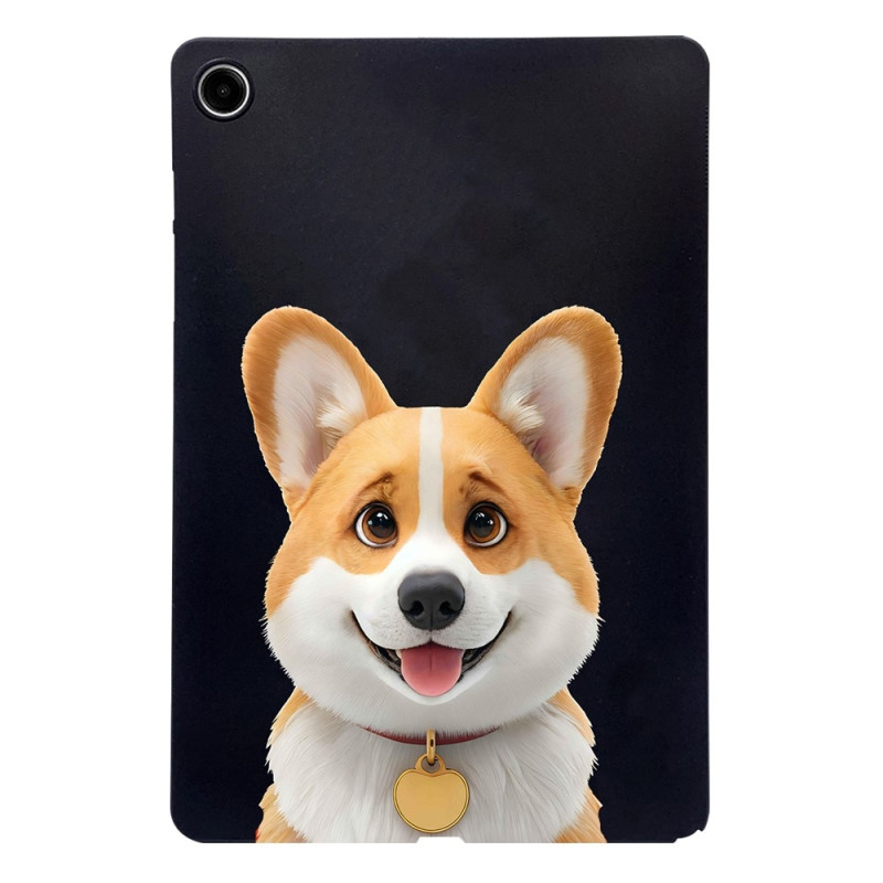 Til Samsung Galaxy Tab A11+ Etui Mønstertryk Slankt TPU Beskyttende Tablet Etui Corgi