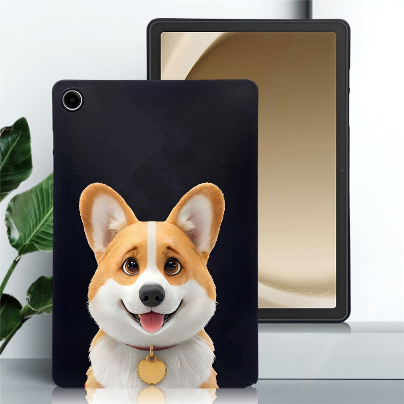 Til Samsung Galaxy Tab A11+ Etui Mønstertryk Slankt TPU Beskyttende Tablet Etui Corgi