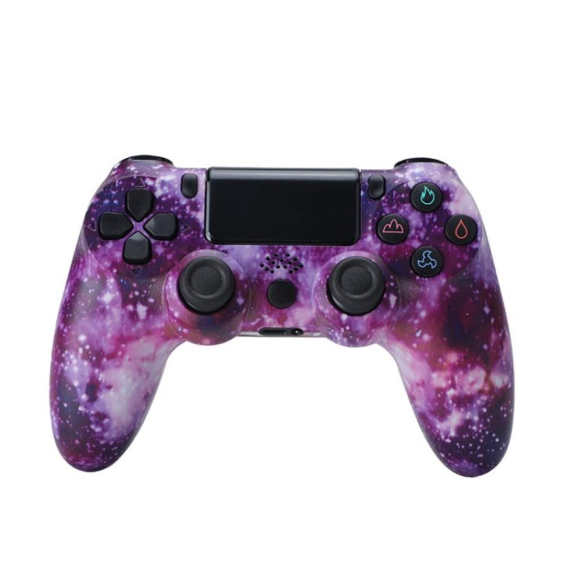 Trådløs spilcontroller Gamepad til PS4 - spiljoystick - Starry Sky