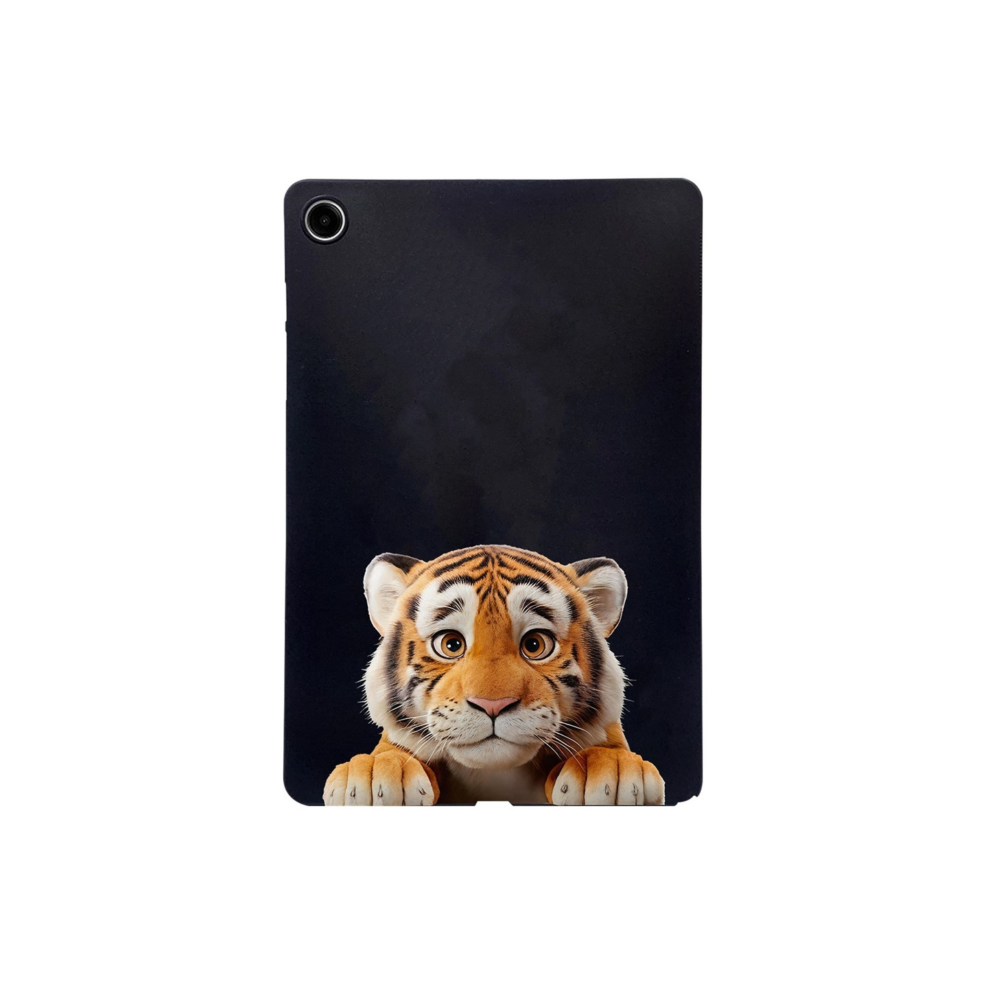 For Samsung Galaxy Tab A11+ Etui Mønstertrykk Slankt TPU Beskyttende Nettbrettetui Tiger