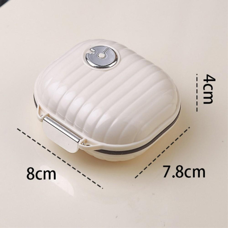 7 - dages ugentlig pilledispenser Medicinsk forseglet opbevaringsetui