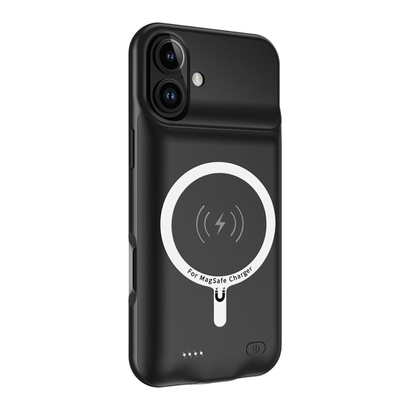For iPhone 17 6000mAh oppladbart batterideksel Ladetui Powerbank