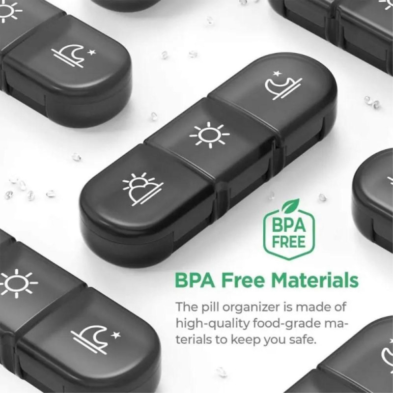 Medisindispenser med avtakbare rom veldig unik