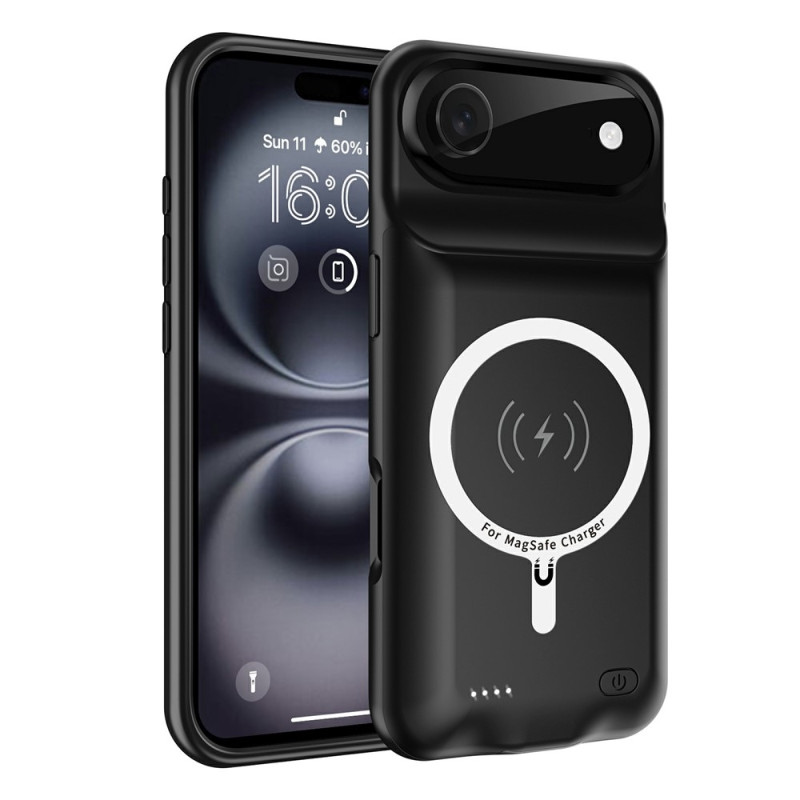 For iPhone Air 6000mAh oppladbart batterideksel Ladetui Powerbank