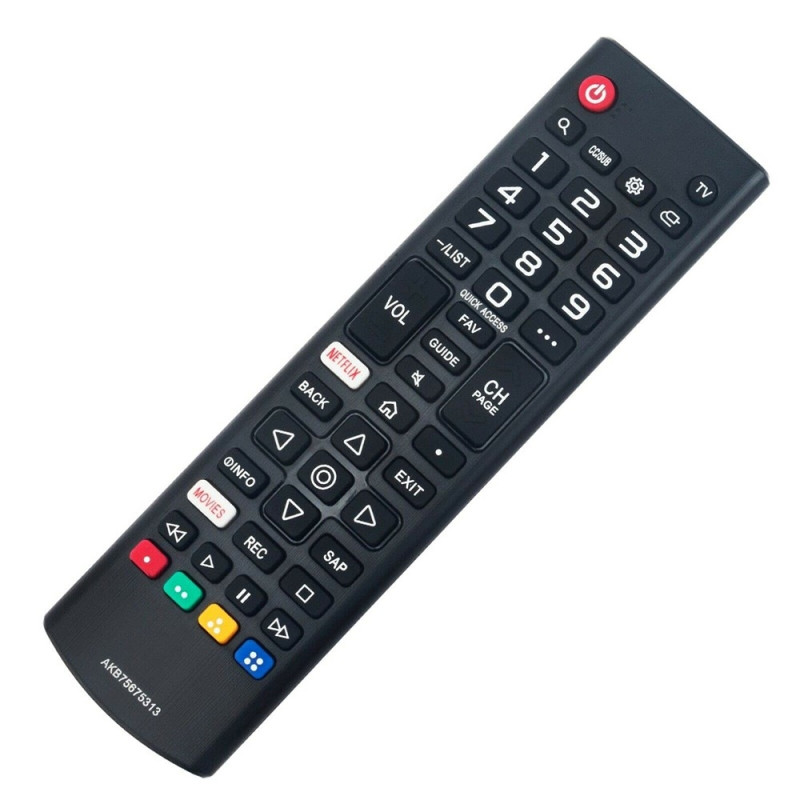 TV fjernkontroll Erstatning for AKB75675313 For LG TV