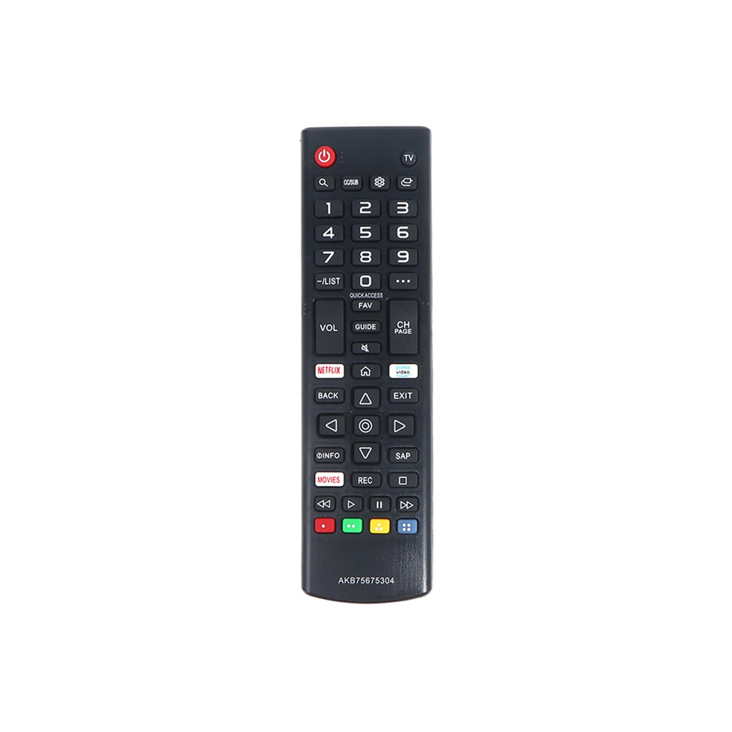 TV remote control Replacement for AKB75675304 For LG TV