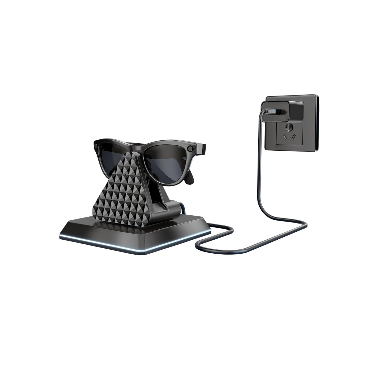 Oplader adapter til Ray-Ban Meta Wayfarer / Headliner / Skyler