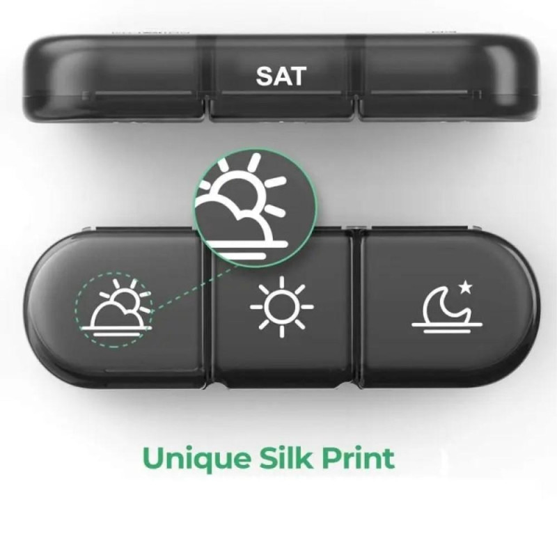 Medisindispenser med avtakbare rom veldig unik