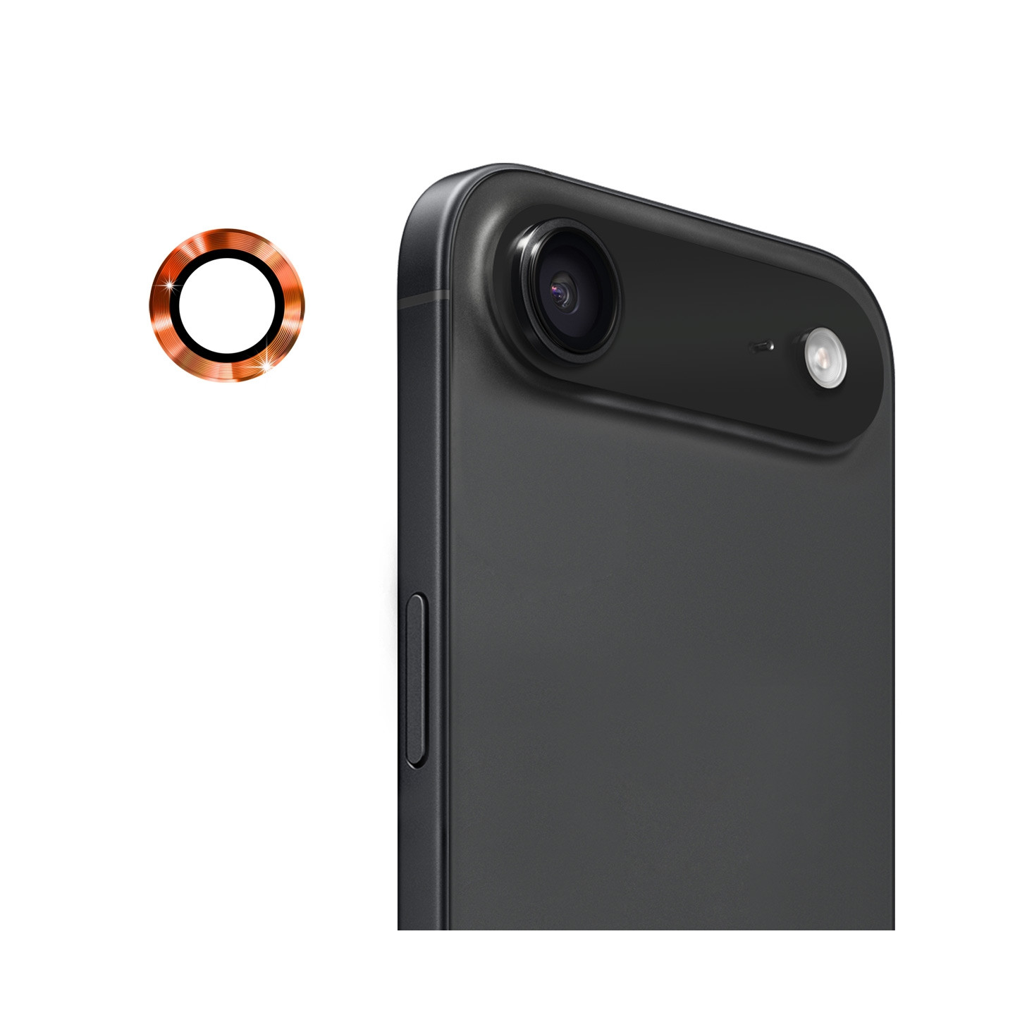 For iPhone Air Camera Lens Protector ENKAY Hat-Prince Metal Ring Lens Film