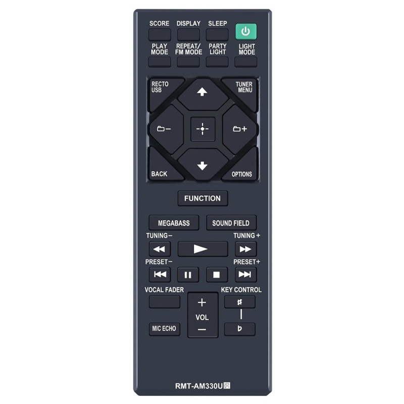 Remote Control Replacement for RMT-AM330U For Sony Home Audio System