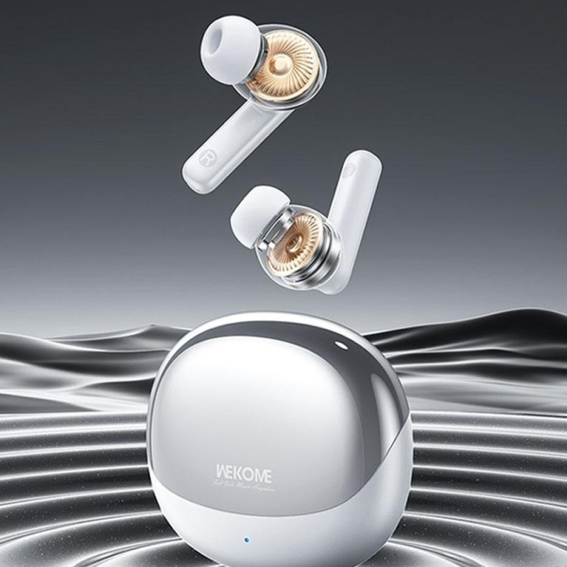 WEKOME WS-29 Trådløse Hovedtelefoner In-Ear Bluetooth Kinkong 10 mm Driver - Hvid