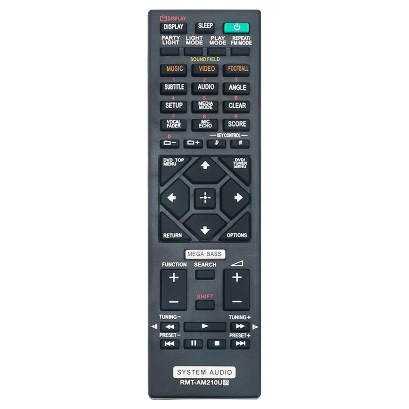 Remote Control Replacement for RMT-AM210U For Sony Home Audio System