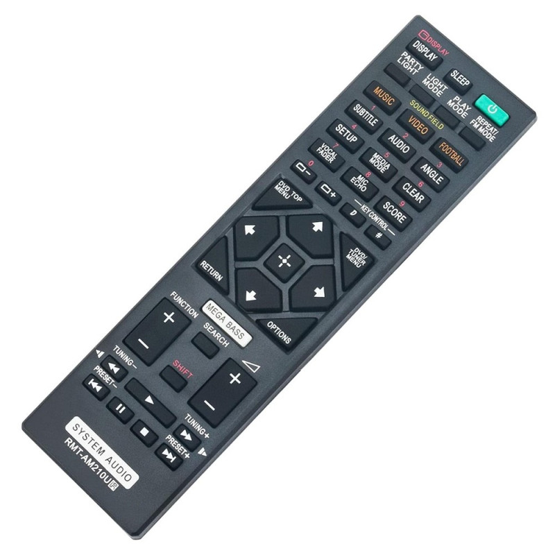 Remote Control Replacement for RMT-AM210U For Sony Home Audio System