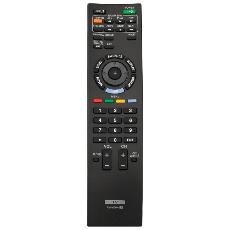Kaukosäätimen vaihto RM-YD049:lle Sony TV:lle
