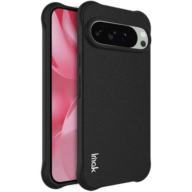 IMAK Til Pixel 10 / 10 Pro Etui TPU-telefoncover Airbag-stødsikker beskyttelse Matte Black