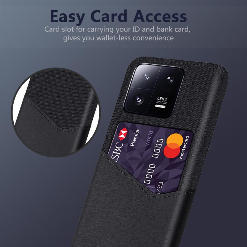 Til Xiaomi 13 Pro 5G KSQ Case Telefondæksel med kortslot
