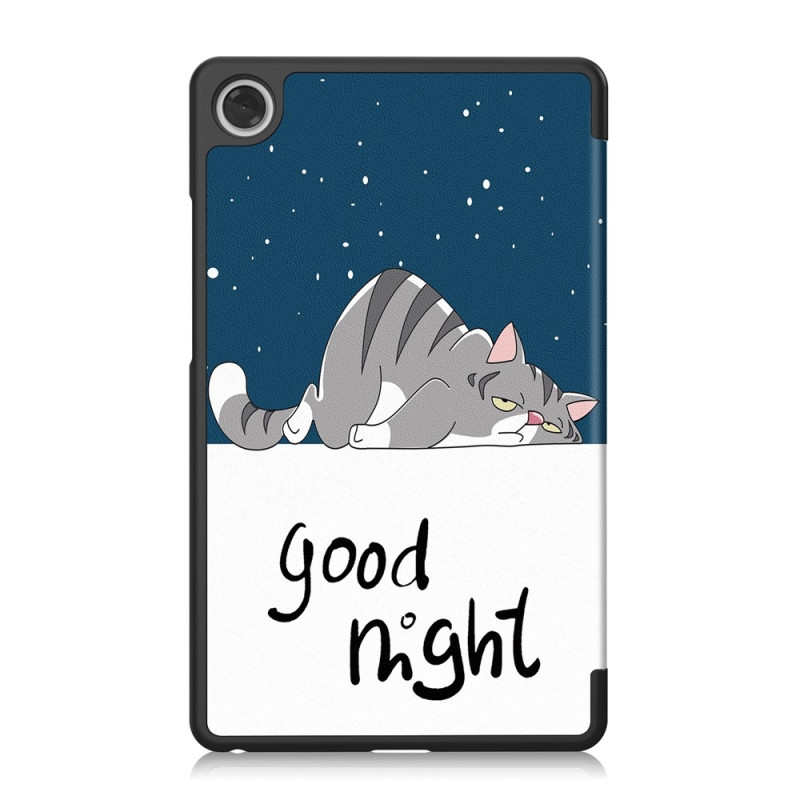 For Lenovo Tab One Trifold Stand Cover - Cat