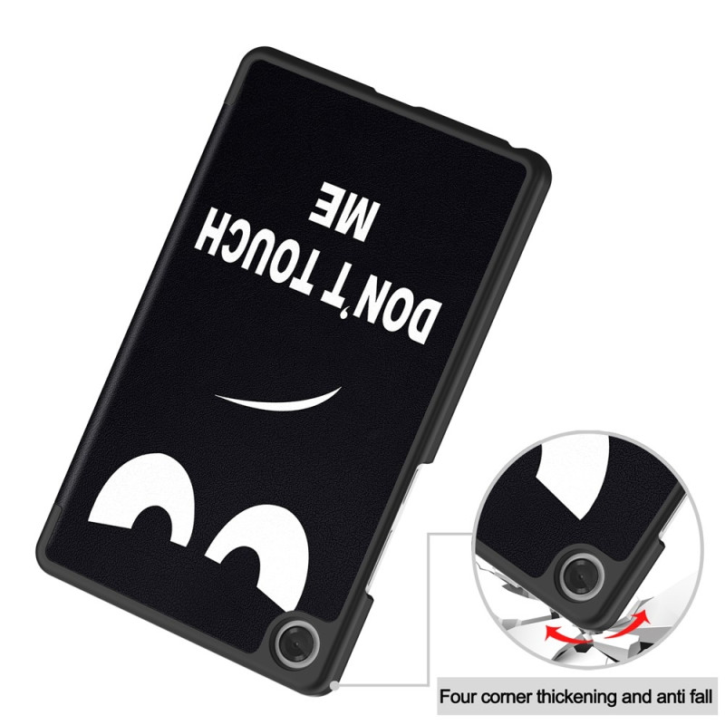 Lenovo Tab One kolminkertainen jalustan kansi - Don't Touch Me