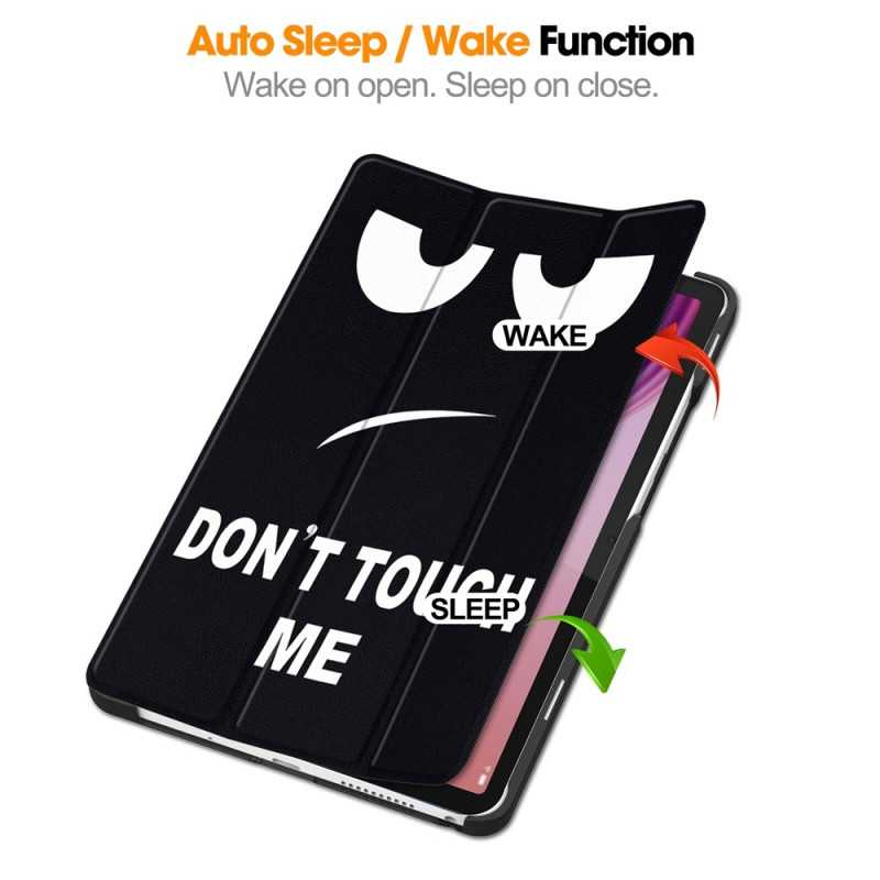 For Lenovo Tab One Trifold Stand Cover - Don't Touch Me
