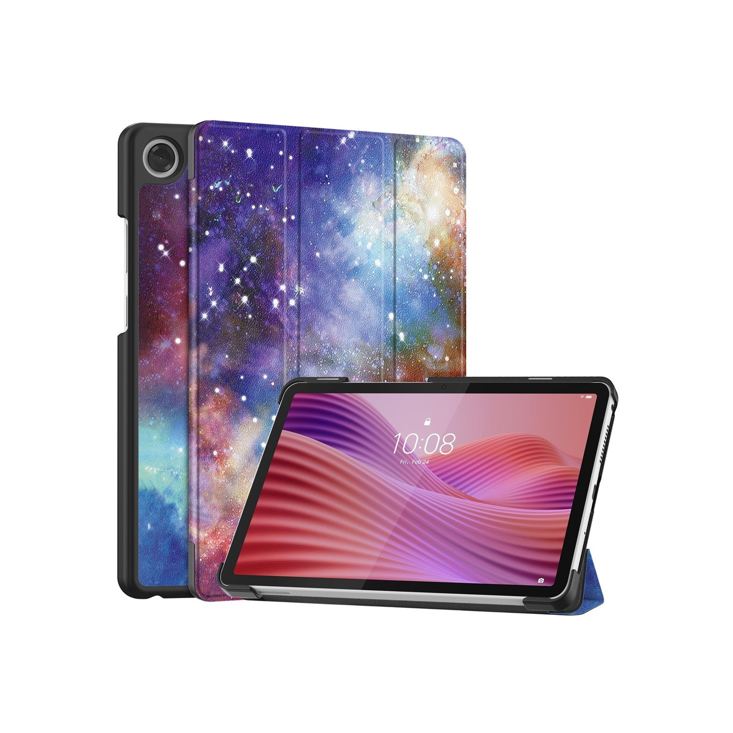 Lenovo Tab One kolminkertainen jalustan kansi - Galaxy