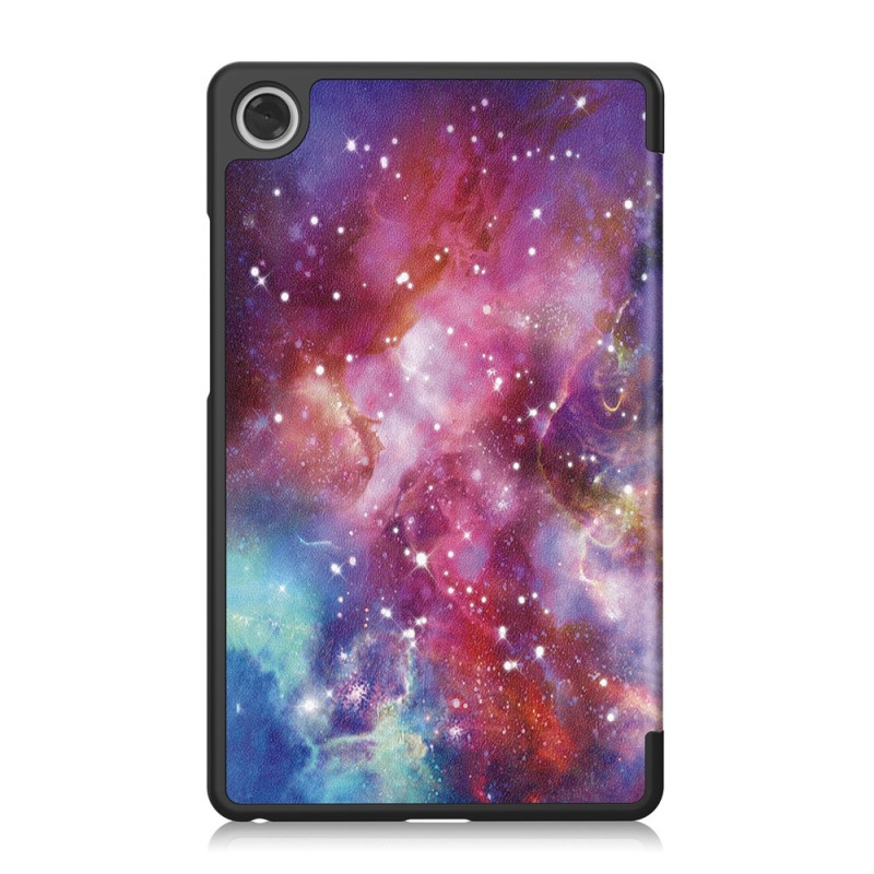 For Lenovo Tab One Trifold Stand Cover - Galaxy