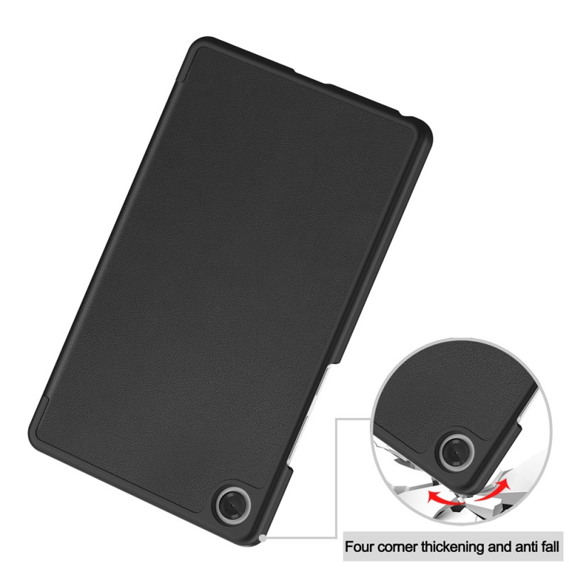 For Lenovo Tab One Trifold Stand Cover - Black