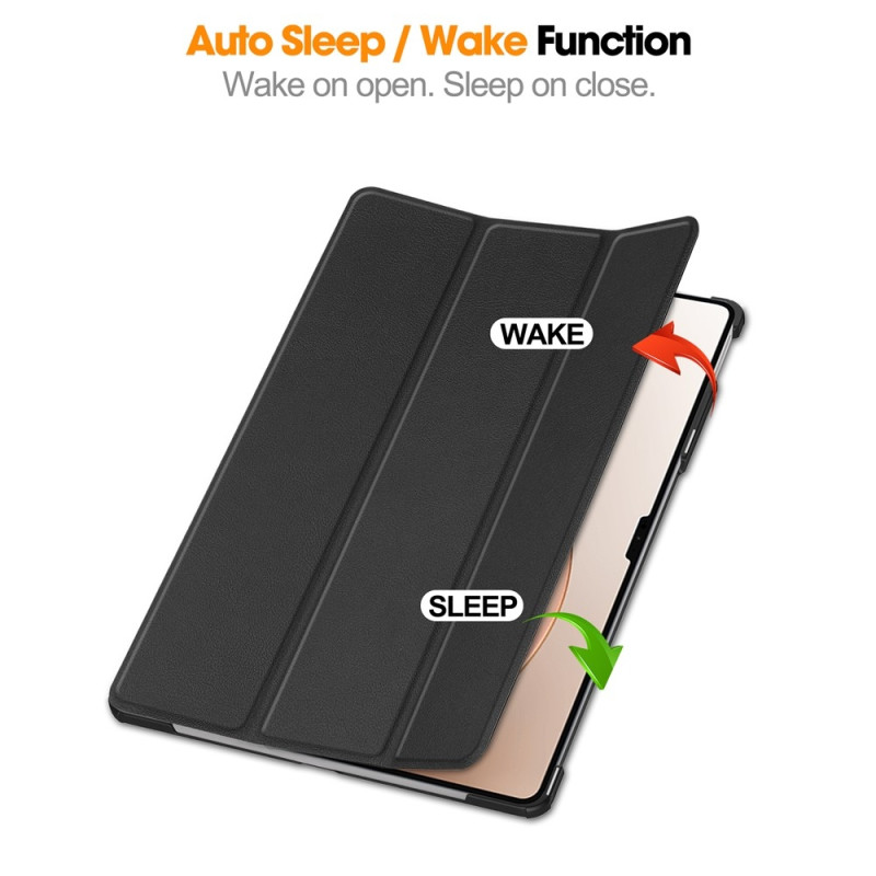 For Xiaomi Pad 7 Ultra Case Anti-Drop Stand Tablet Cover - Black