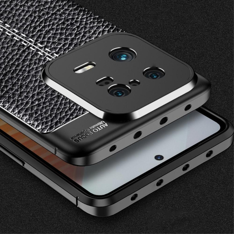 Litchi Case TPU - deksel til Xiaomi 13 Pro 5G - Svart
