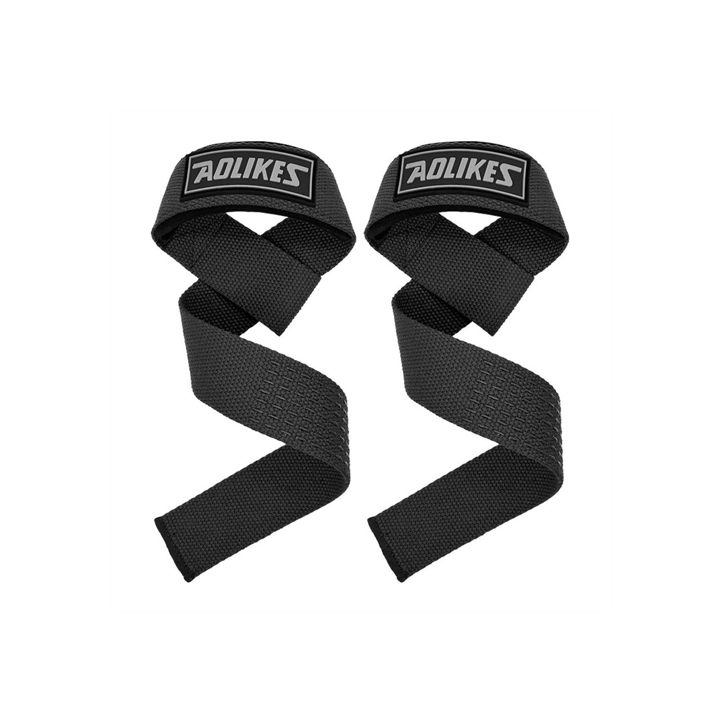 2 stk. løftestropper til styrketræning, vægtløftning, dødløft, pull-ups, håndledsstøtte
