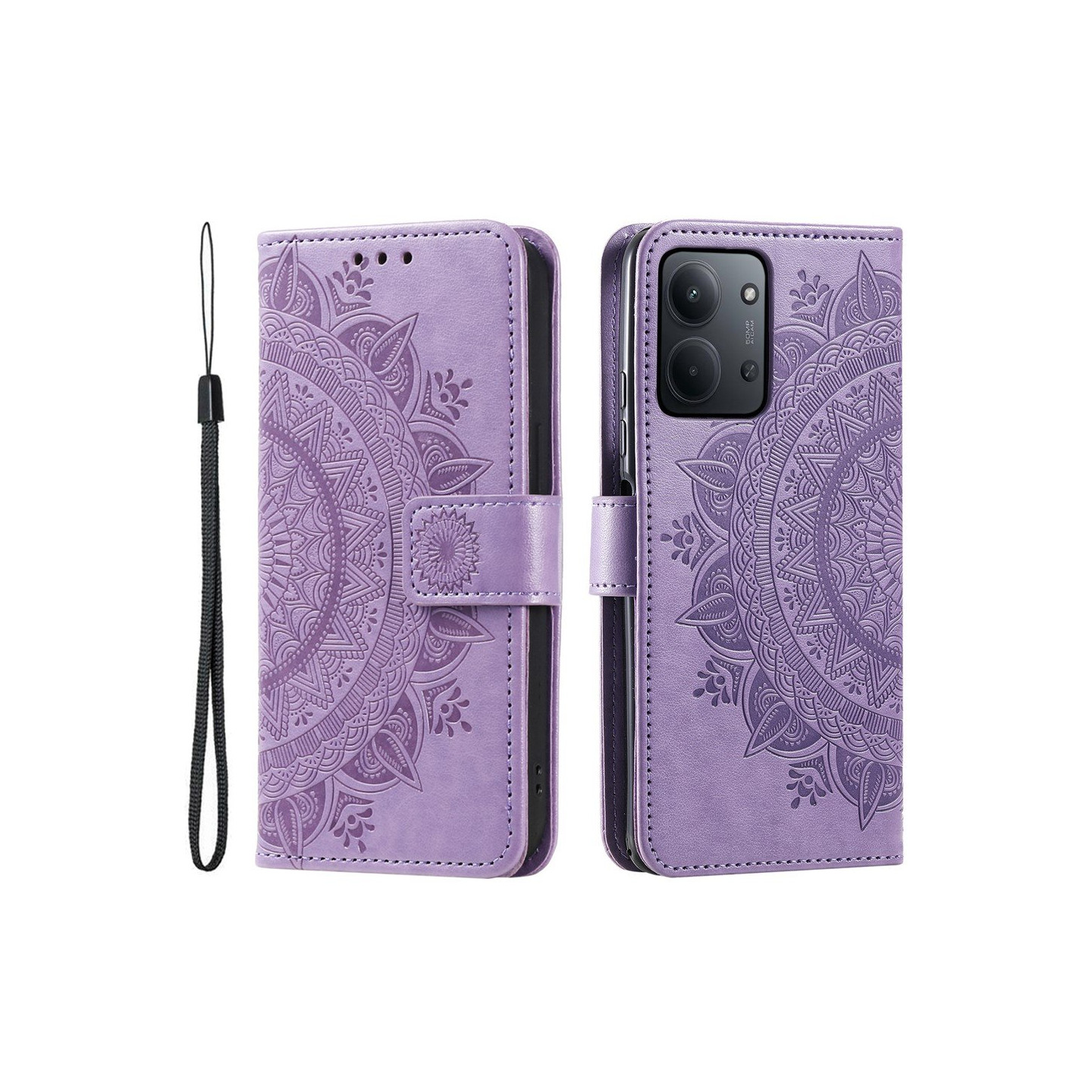 Xiaomi Redmi 15C Jalustakotelo Totem Lompakkokotelo