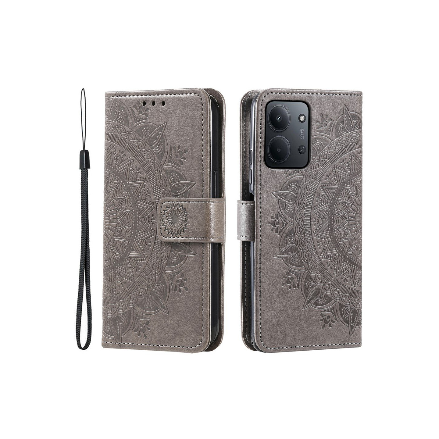 Xiaomi Redmi 15C Jalustakotelo Totem Lompakkokotelo