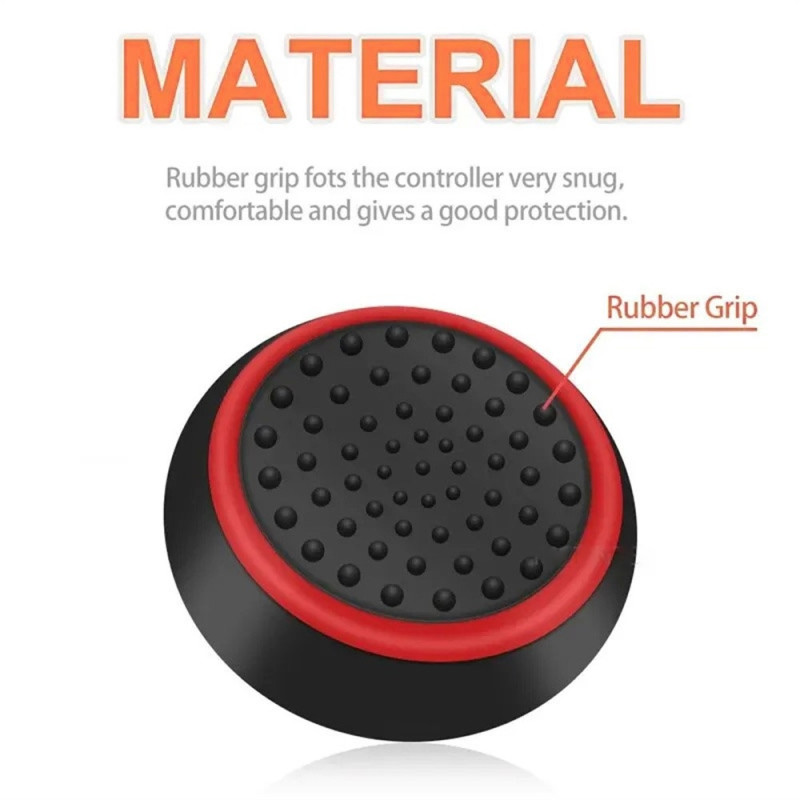 4 stk. tommelfingergreb fingergrebsbeskyttere til Sony PlayStation 5 / 4 / 3