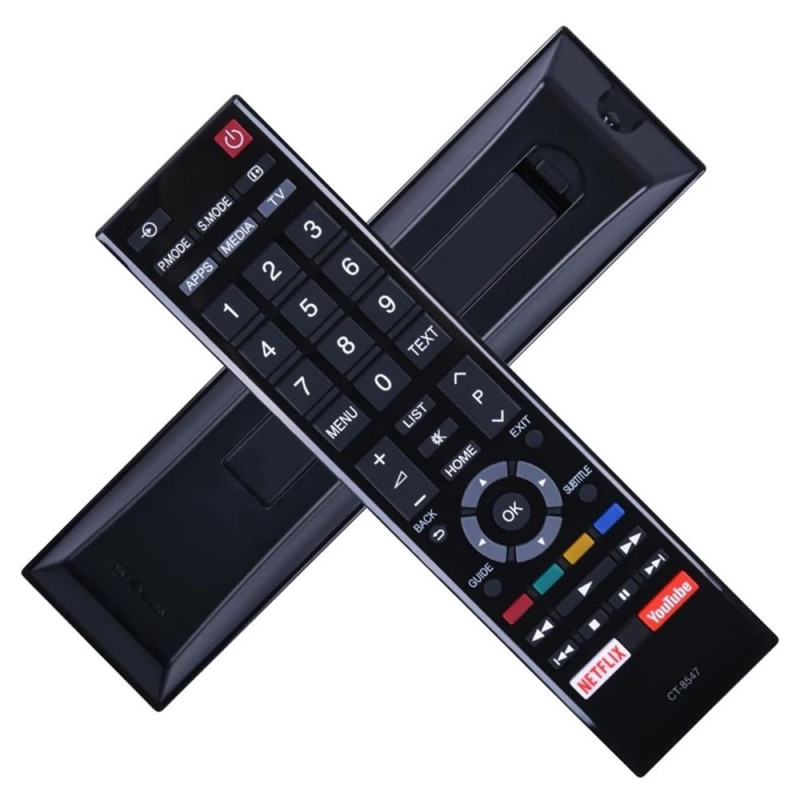 Fjernkontrollerstatning for CT-8547 For Toshiba TV