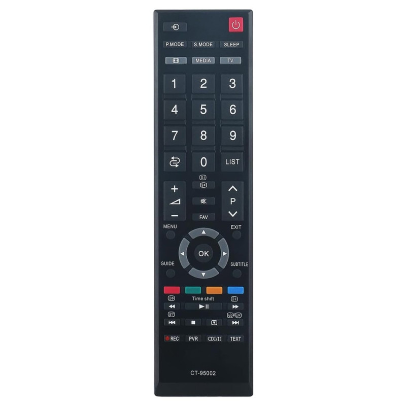 Remote Control Replacement for CT-95002 For Toshiba TV