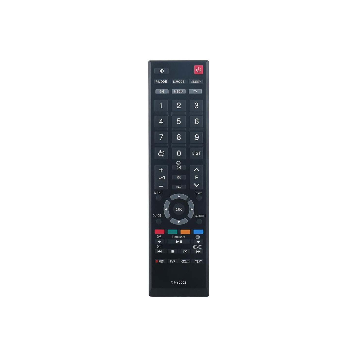 Fjärrkontroll Ersättning för CT-95002 För Toshiba TV