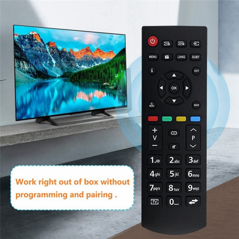 Fjärrkontroll Ersättning för RCA39126 För Panasonic TV