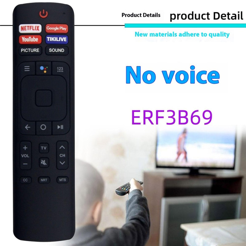 Fjärrkontroll Ersättning ERF3B69 För Hisense TV