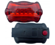 Vattentäta LED cykellampor fram och bak