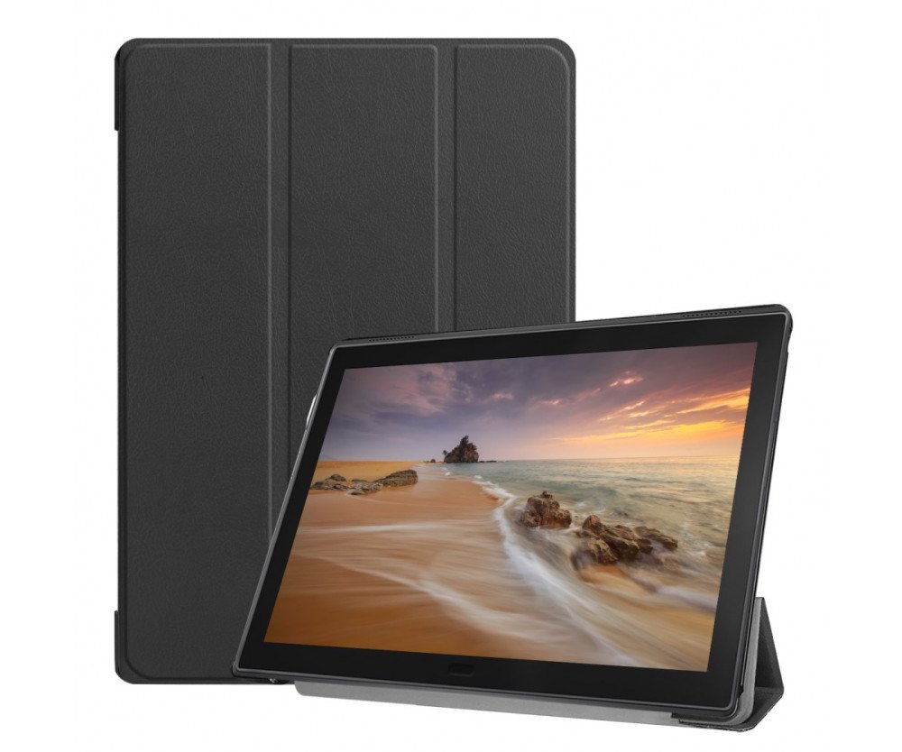 Tri-fold Fodral till Lenovo Tab E10 - Svart