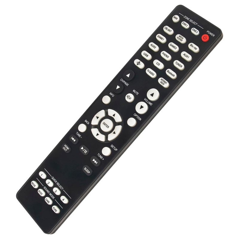 Fjernkontroll erstatning RC-1256 for Denon forsterker