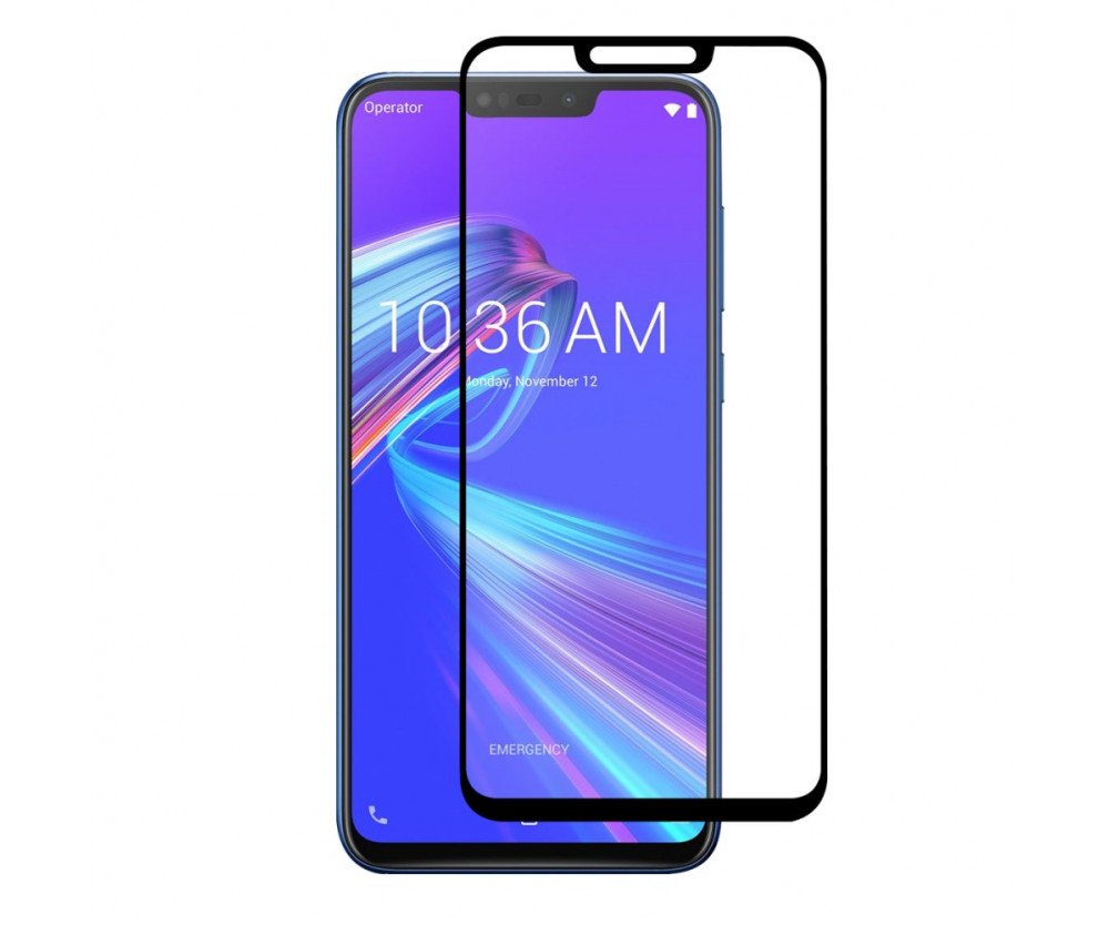 HAT PRINCE Härdat glas Asus Zenfone Max (M2) ZB633KL - Svart