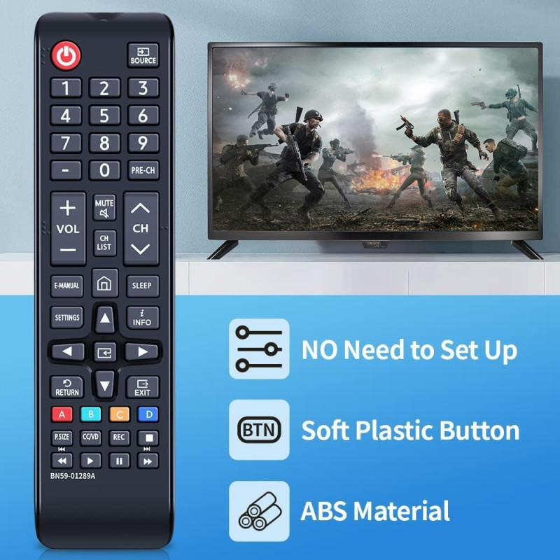 TV fjernbetjening Erstatning for BN59-01289A Til Samsung TV