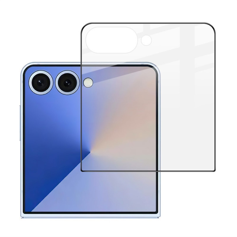 IMAK Samsung Galaxy Z Flip7 5G Takana Näytönsuojus Karkaistu Lasi Täysi Suoja