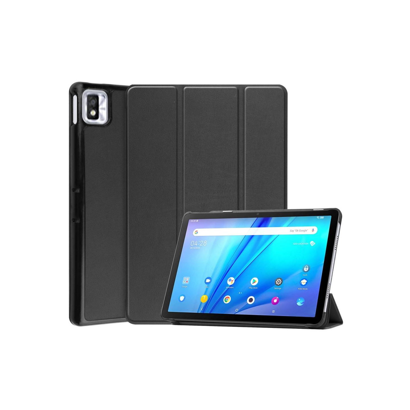 tand Slim Fit Cover TCL TAB 10s (10.1") Sleep/Wake - Sort