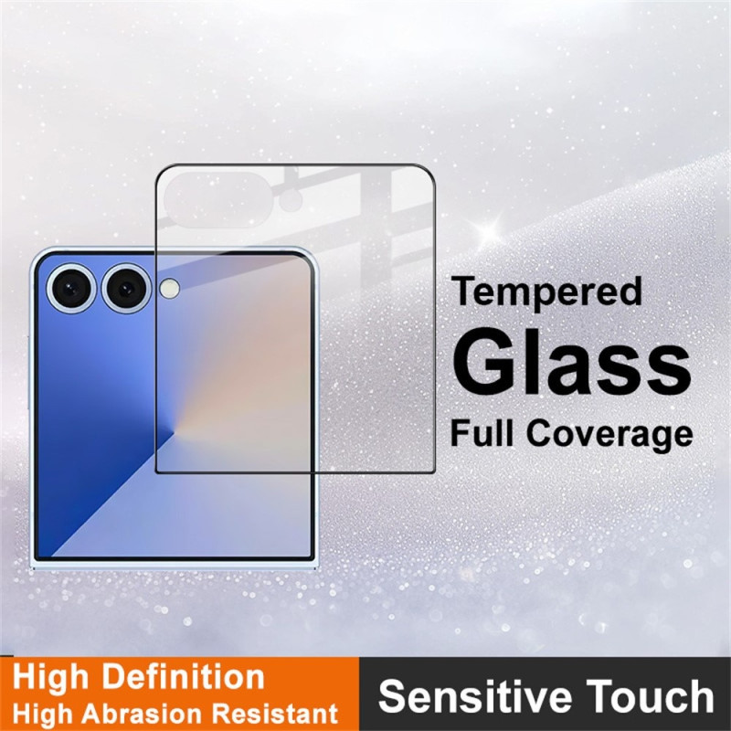 IMAK For Samsung Galaxy Z Flip7 5G Rear Screen Protector Tempered Glass Full Coverage