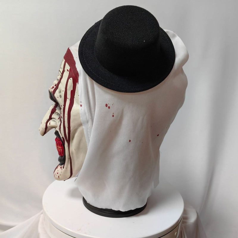 Eksklusiv Art The Clown Terrifier Skrækmaske Maskerade Maskerademaske i blødt materiale