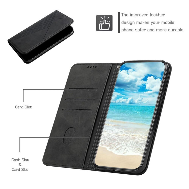 Xiaomi 13 Wallet Cover Telefontaske med rem - Sort